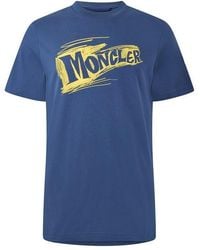 Moncler - Sketch Tee Sn64 - Lyst