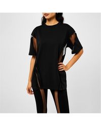 Mugler - Cotton And Illusion T-shirt - Lyst