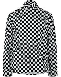 Off-White c/o Virgil Abloh - Check Skate Long Sleeve Shirt - Lyst