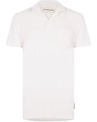 Orlebar Brown - French Terry Tailored Polo Shirt - Lyst
