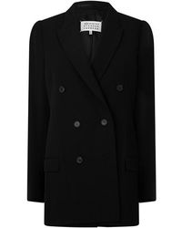 Maison Margiela - Mmm Dbl Brstd Blzr Ld63 - Lyst