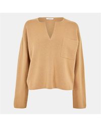 Max Mara - Zibello Fine Gauge Knitted Crew Neck Jumper - Lyst