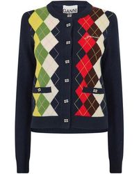 Ganni - Cardigan - Lyst