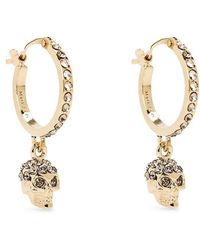 McQueen - Skull Earrings - Lyst