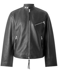 MKI Miyuki-Zoku - Racer Leather Jacket - Lyst