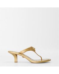 Versace - Designer Heeled Sandals - Lyst