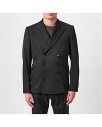 Dolce & Gabbana - Double Breasted Wool Long Sleeve Formal Jacket - Lyst