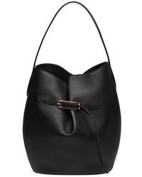 Liffner - Large Belted Bucket Bag - Lyst