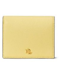 Ralph Lauren - Compact Trifold Leather Billfold Wallet - Lyst