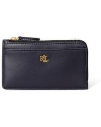Ralph Lauren - Zip Card Case Around Purse - Lyst
