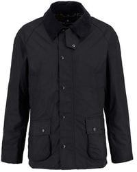 Barbour - Ashby Water Resistant Windproof Long Sleeve Wax Jacket - Lyst