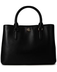 Ralph Lauren - Smooth Leather Small Marcy Satchel - Lyst