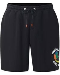 PRETTY BOY UGLY WORLD - Cotton 4 Pockets Fleece Jogger Shorts - Lyst