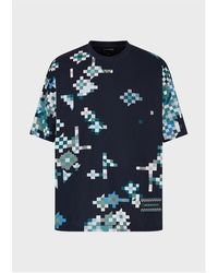 Emporio Armani - Emporio Printed Tee - Lyst