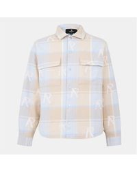 Represent - All Over Initial Flannel Shirt - Lyst