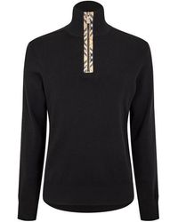 Burberry - Burb Cameron Knitted Crew Neck Jumper - Lyst