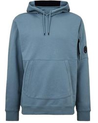 C.P. Company - Micro Lens Over-The-Head Cotton Long Sleeve Hoodie - Lyst