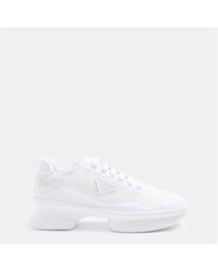 Prada - Nylon And Mesh Chunky Trainers - Lyst