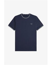 Fred Perry - Twin Tipped T Shirt - Lyst