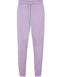 BOSS - Sefadelong Closed Hem Jogging Bottoms - Lyst
