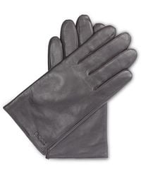 BOSS - Gioli Leather Gloves - Lyst