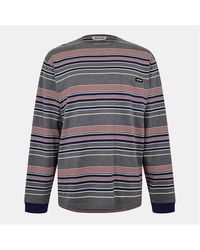 Miu Miu - Striped Jersey T-Shirt - Lyst