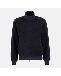 Barbour - Dinstone Fleece Long Sleeve Teddy Coat - Lyst