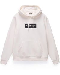 Napapijri - Box Logo Hoodie - Lyst
