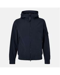 C.P. Company - Lens Windproof Hooded Long Sleeve Softshell Jacket - Lyst