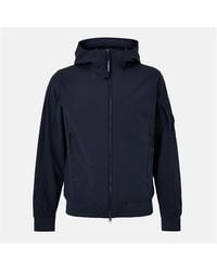 C.P. Company - Lens Windproof Hooded Long Sleeve Softshell Jacket - Lyst