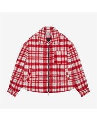 Cole Buxton - Logo Check Overshirt - Lyst