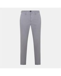 BOSS - Kaito3 Straight Leg Trousers - Lyst