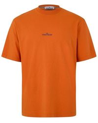 Stone Island - Stone Graph Tee Sn64 - Lyst