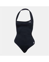 Off-White c/o Virgil Abloh - Off Off Off Swimsuit - Lyst