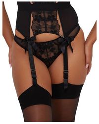 Playful Promises - Lillian Floral Embroidery Brief - Lyst