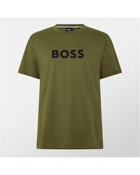BOSS - Logo Print T-shirt - Lyst