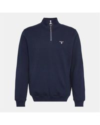 Barbour - Beckhill Half-Zip Sweatshirt - Lyst