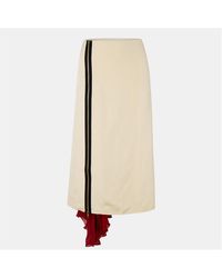 Gucci - Tailored Midi Skirt - Lyst