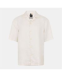 BOSS - C-Lars Short Sleeve Shirt - Lyst