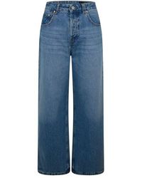 Jacquemus - Jacquard Straight Leg Jeans - Lyst