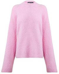 WRSTBHVR - Crew Neck Jumper - Lyst
