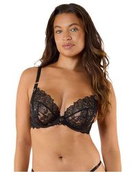 Playful Promises - Willow Floral Embroidery Bra - Lyst