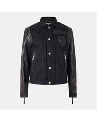 DSquared² - Leather Slim Fit Jacket - Lyst