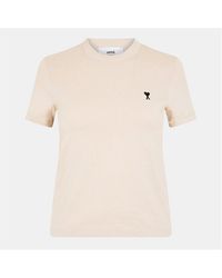 Ami Paris - Slim Fit T-Shirt - Lyst