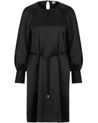 BOSS - Desatina Wrap Dress - Lyst