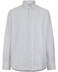 Maison Kitsuné - Profile Fox Button Long Sleeve Plain Shirt - Lyst