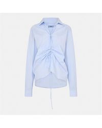 Prada - Fil-à-fil Shirt - Lyst