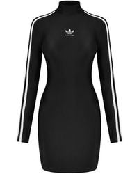 Balenciaga - X Adidas 3-Stripes Mini Dress - Lyst