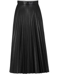 BOSS - Veplika Jersey Skirt - Lyst