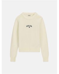 Guess - Cotton Star Embroidered Long Sleeve T-Shirt - Lyst